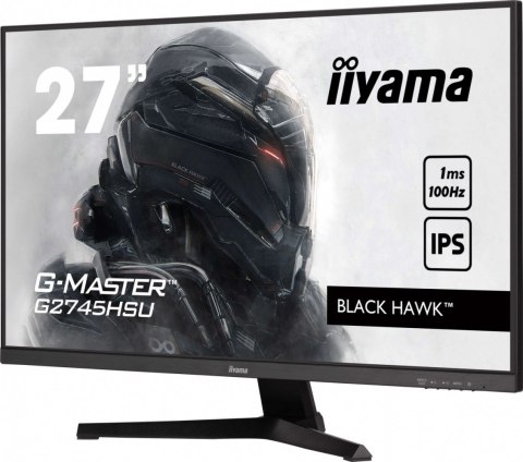 Monitor 27 cali G2745HSU-B2 IPS,FHD,100Hz,1ms,2xUSB,300cd IIYAMA