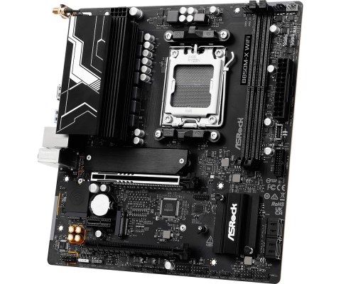 Płyta główna B850M-X WIFI R2.0 AM5 2DDR5 M.2 USBC mATX ASRock