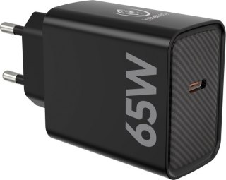 Zasilacz PD65W USB-C uniwersalny do notebooków, smartfonów, tabletów, power banków oraz innych urządzeń z gniazdem zasilającym U Rebeltec