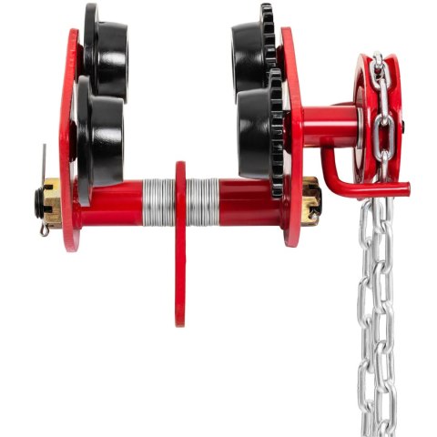 Wózek suwnicowy belkowy podwieszany z łańcuchem 3m 1000kg 1T Steinberg Systems