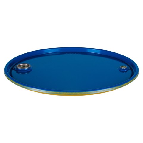 Beczka stalowa metalowa ISO OH zdejmowane wieko 2 otwory 2'' i 3/4'' lakierowana 210L Beczkopol