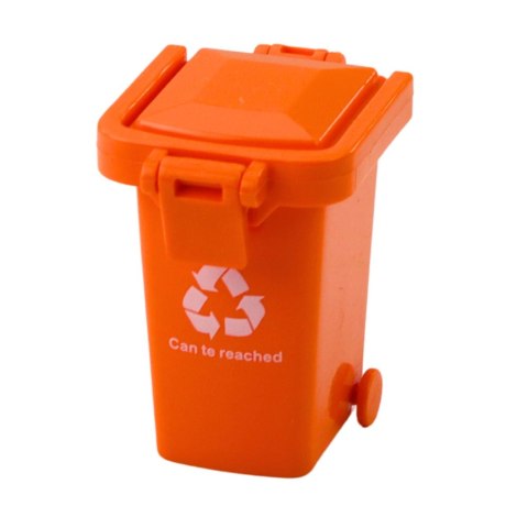 Ciężarówka Śmieciarka Miejska Światła Dźwięki Pomarańczowa LEAN Toys