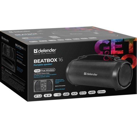 Głośnik Bluetooth BEATBOX 16W Defender