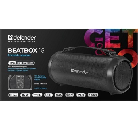 Głośnik Bluetooth BEATBOX 16W Defender