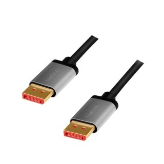 Kabel DisplayPort 8K/60 Hz,DP/M do DP/M aluminium 3m LogiLink