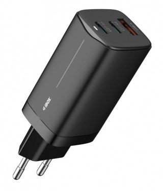 Ładowarka sieciowa ILUC65B czarna GaN 65W USB -C IBOX