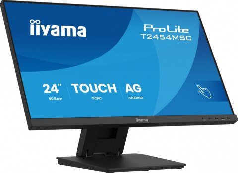 Monitor 24 cale T2454MSC-B3AG 10 PKT. POJ,IPS,HDMI,DP,300cd,FHD,2xUSB,2x2W, IIYAMA