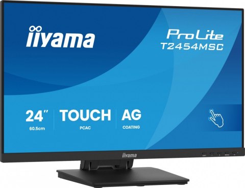 Monitor 24 cale T2454MSC-B3AG 10 PKT. POJ,IPS,HDMI,DP,300cd,FHD,2xUSB,2x2W, IIYAMA