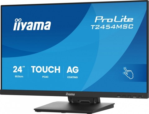 Monitor 24 cale T2454MSC-B3AG 10 PKT. POJ,IPS,HDMI,DP,300cd,FHD,2xUSB,2x2W, IIYAMA
