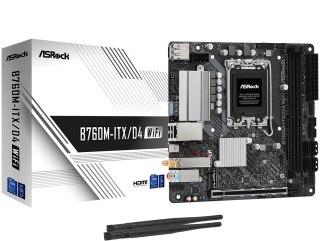 Płyta główna B760M-ITX D4 WIFI s1700 2DDR4 mITX M.2 USB-C ASRock