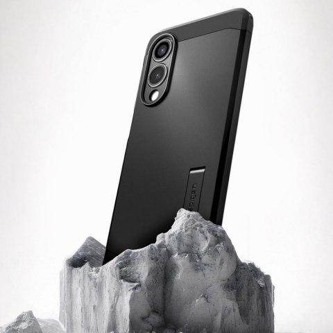 Etui ochronne na Samsung Galaxy S25 Edge Tough Armor MagSafe - czarne SPIGEN