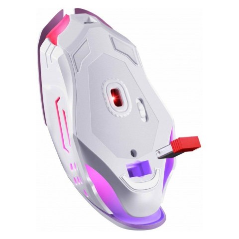 Mysz gamingowa bezprzewodowa KATANA RF 3200DPI 7P Biała Defender