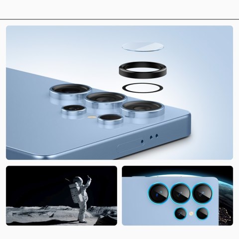 Osłona aparatu na Samsung Galaxy S25 Ultra czarna - 2 szt. SPIGEN