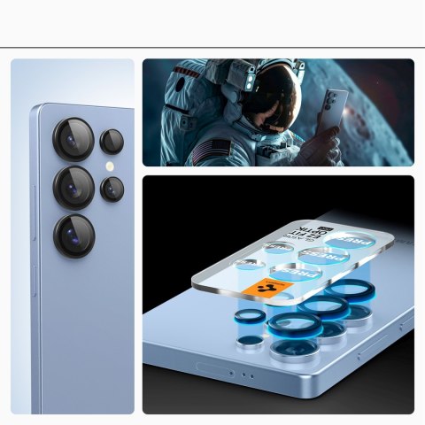 Osłona aparatu na Samsung Galaxy S25 Ultra czarna - 2 szt. SPIGEN