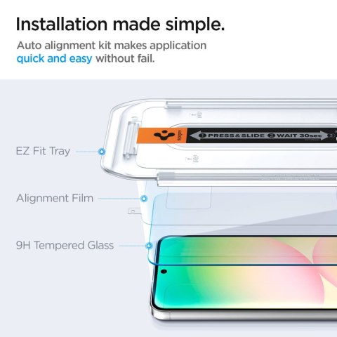 Szkło hartowane na ekran Samsung Galaxy S24 FE - 2 szt. SPIGEN