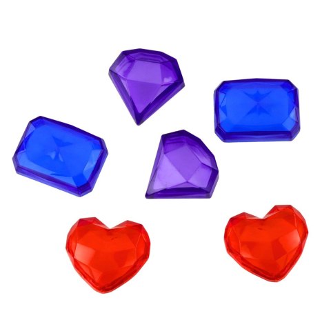 Zestaw Skarbów W Skrzyni Do Nurkowania Zabawy W Wodzie Różowa 21 el. LEAN Toys