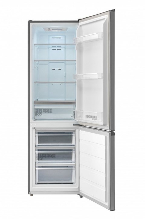 Chłodziarko-zamrażarka MDRB380FGE02A inox Midea