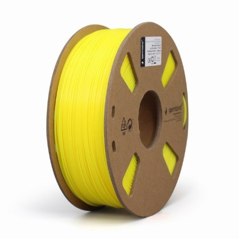 Filament drukarki 3D ABS/1.75mm/żółty Gembird