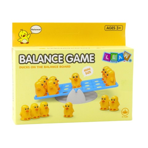 Gra Zręcznościowa Edukacyjna Dla Dzieci Balansujące Kaczuszki LEAN TOYS