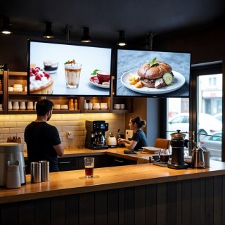 Uchwyt sufitowy dla TV max 60kg, MC-112B vesa 600x400 Maclean