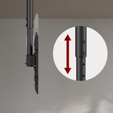 Uchwyt sufitowy dla TV max 60kg, MC-112B vesa 600x400 Maclean