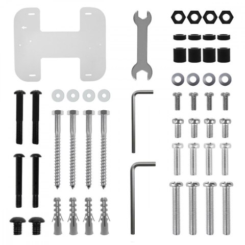 Uchwyt sufitowy dla TV max 60kg, MC-112B vesa 600x400 Maclean