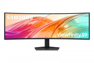Monitor 49 cali ViewFinity S95UF VA 5120x1440 DQHD 32:9 2xHDMI 1xDP 1xUSB-C 1xUSB-B 3xUSB-A 5ms 120Hz zakrzywiony głośniki 3YOn- Samsung