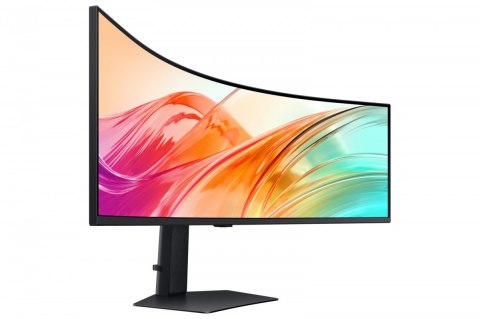 Monitor 49 cali ViewFinity S95UF VA 5120x1440 DQHD 32:9 2xHDMI 1xDP 1xUSB-C 1xUSB-B 3xUSB-A 5ms 120Hz zakrzywiony głośniki 3YOn- Samsung