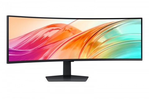 Monitor 49 cali ViewFinity S95UF VA 5120x1440 DQHD 32:9 2xHDMI 1xDP 1xUSB-C 1xUSB-B 3xUSB-A 5ms 120Hz zakrzywiony głośniki 3YOn- Samsung