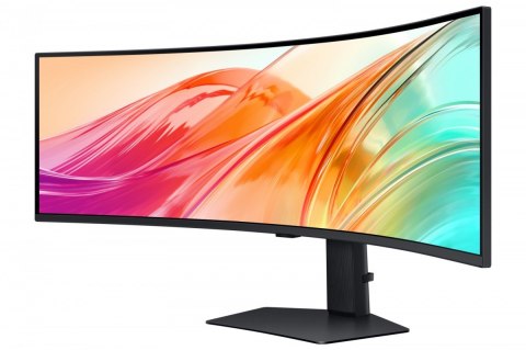 Monitor 49 cali ViewFinity S95UF VA 5120x1440 DQHD 32:9 2xHDMI 1xDP 1xUSB-C 1xUSB-B 3xUSB-A 5ms 120Hz zakrzywiony głośniki 3YOn- Samsung