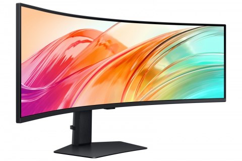 Monitor 49 cali ViewFinity S95UF VA 5120x1440 DQHD 32:9 2xHDMI 1xDP 1xUSB-C 1xUSB-B 3xUSB-A 5ms 120Hz zakrzywiony głośniki 3YOn- Samsung
