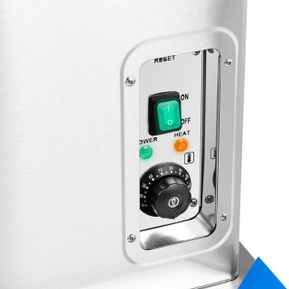 Skubarka oparzalnik do drobiu kurczaków indyków 2w1 bęben śr. 50 cm 55 l 1.5 kW WIESENFIELD