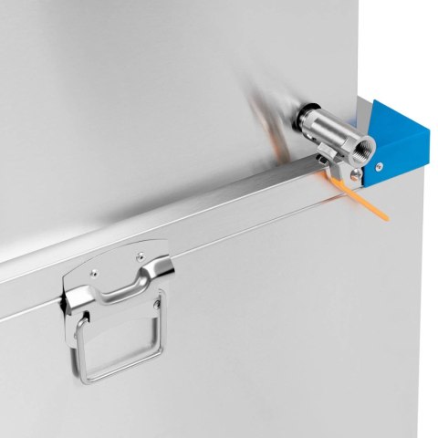 Skubarka oparzalnik do drobiu kurczaków indyków 2w1 bęben śr. 50 cm 55 l 1.5 kW WIESENFIELD