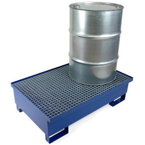 Wanna wychwytowa metalowa na 2 beczki 200L 120x80cm MEVA