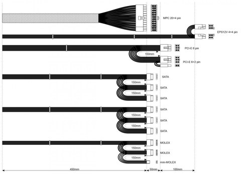 Zasilacz ATX AK-U4-400 400W 80+ Bronze AKYGA