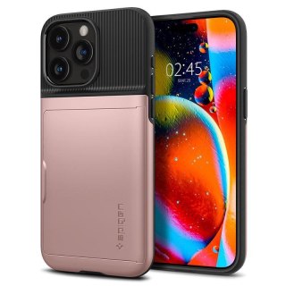 Etui case na iPhone 15 Pro Max Slim Armor CS - różowe SPIGEN