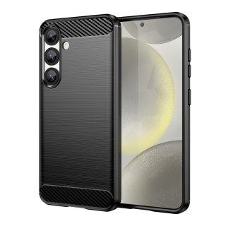 Etui elastyczne silikonowe na Xiaomi 15 Carbon Case - czarne HURTEL