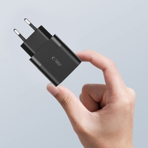 Ładowarka sieciowa C30W USB-C USB-A 30W - czarna Tech-Protect