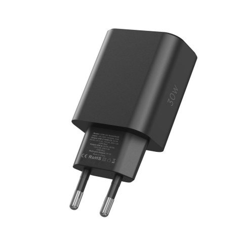 Ładowarka sieciowa NC30W 2x USB-C USB-A 30W - czarna Tech-Protect