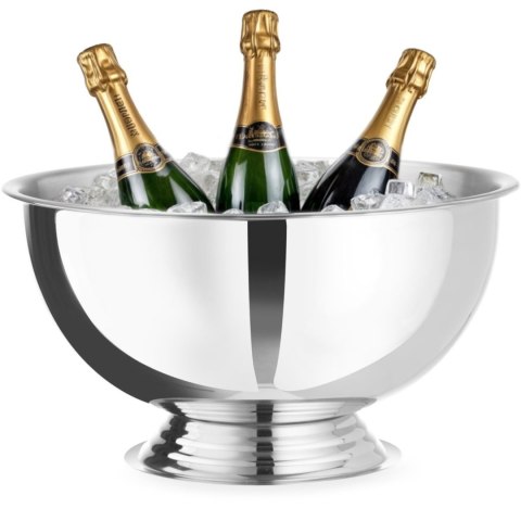 Misa do szampana ponczu stalowa 13 l śr. 393x214 mm - srebrna Bar Up