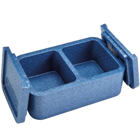 Pojemnik termoizolacyjny 2-komorowy Cam GoBox 437x276x175 mm - niebieski CAMBRO