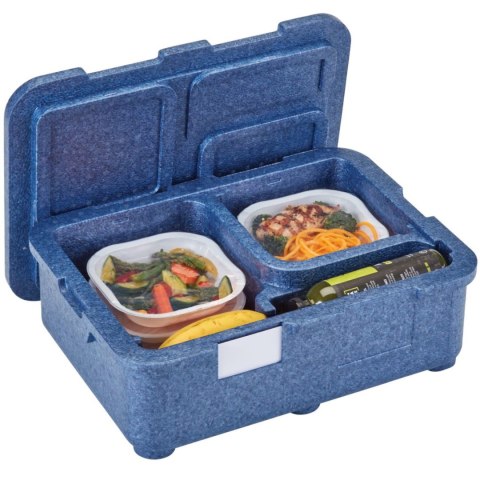 Pojemnik termoizolacyjny 4-komorowy Cam GoBox 480x350x167 mm - niebieski CAMBRO