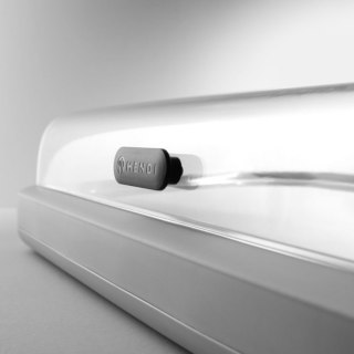 Witrynka ekspozycyjna z wkładem chłodzącym UNIQ GN 1/1 - biała Hendi