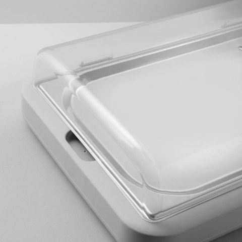 Witrynka ekspozycyjna z wkładem chłodzącym UNIQ GN 1/1 - biała Hendi