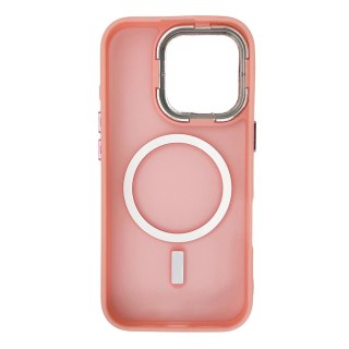 Etui pokrowiec ochronny na iPhone 17 Air Fashion Case MagSafe - różowe HURTEL