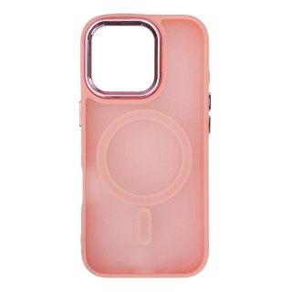 Etui pokrowiec ochronny na iPhone 17 Fashion Case MagSafe - różowe HURTEL