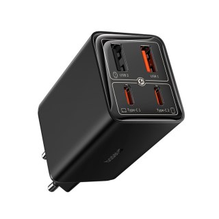 Ładowarka sieciowa GaN6 Pro 65W USB-C USB-A z kablem USB-C 100W 1m - czarna BASEUS