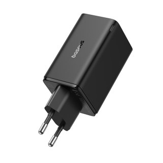 Ładowarka sieciowa GaN6 Pro 65W USB-C USB-A z kablem USB-C 100W 1m - czarna BASEUS