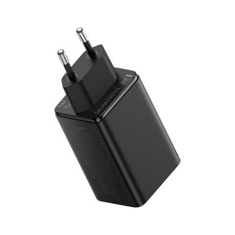 Ładowarka sieciowa GaN6 Pro 65W USB-C USB-A z kablem USB-C 100W 1m - czarna BASEUS