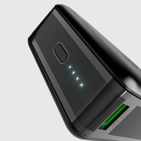 Powerbank 20000mAh do laptopa tabletu smartfona PD AFC USB-C USB-A 65W - czarny SBS